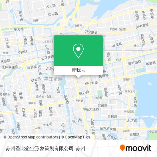 苏州圣比企业形象策划有限公司地图