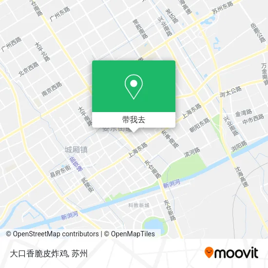 大口香脆皮炸鸡地图