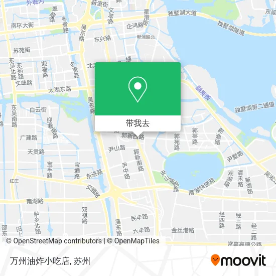 万州油炸小吃店地图