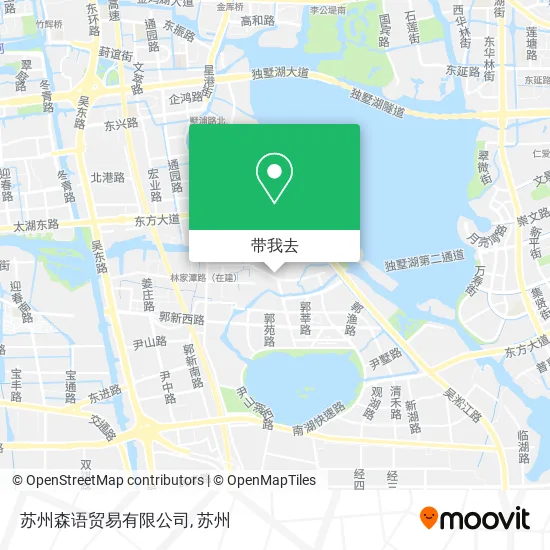苏州森语贸易有限公司地图
