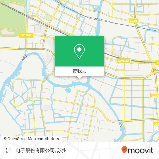 沪士电子股份有限公司地图