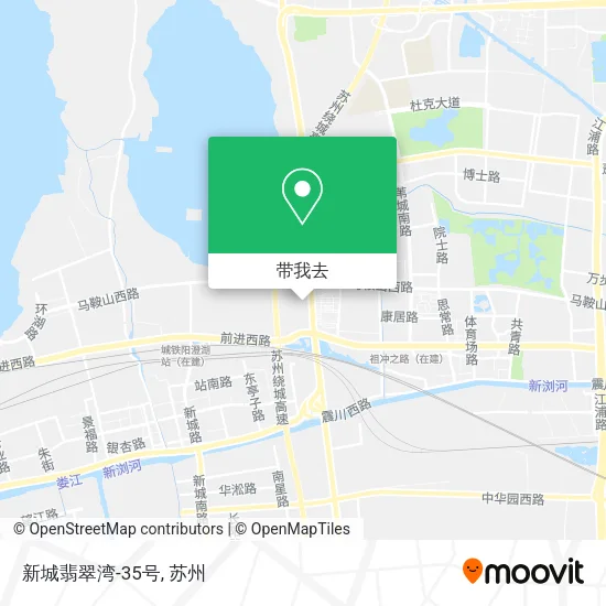 新城翡翠湾-35号地图