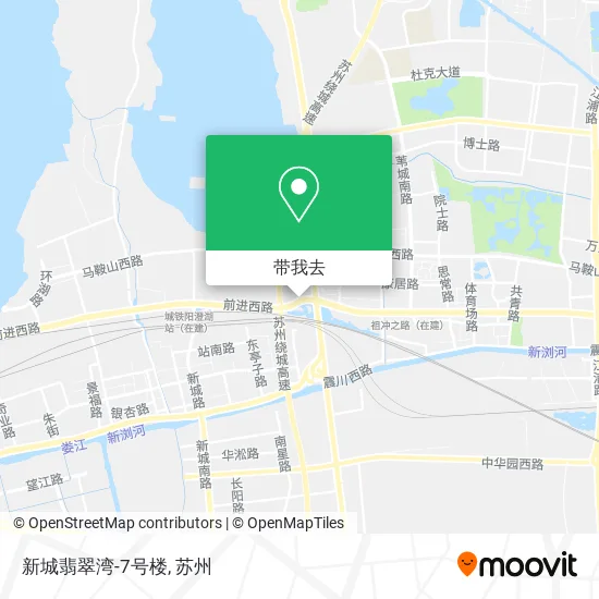 新城翡翠湾-7号楼地图