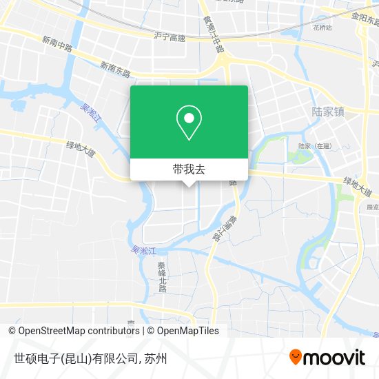 世硕电子(昆山)有限公司地图