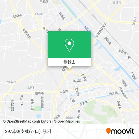 S9/苏锡支线(路口)地图