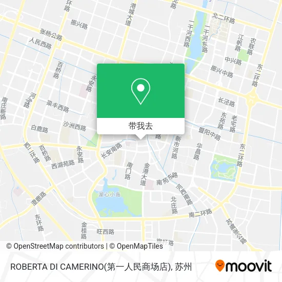 ROBERTA DI CAMERINO(第一人民商场店)地图