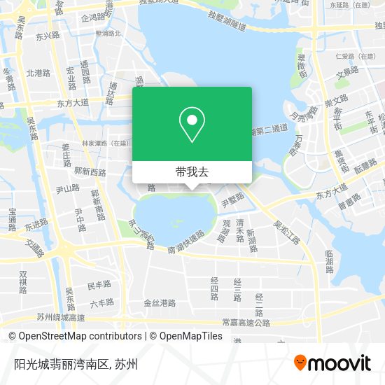 阳光城翡丽湾南区地图