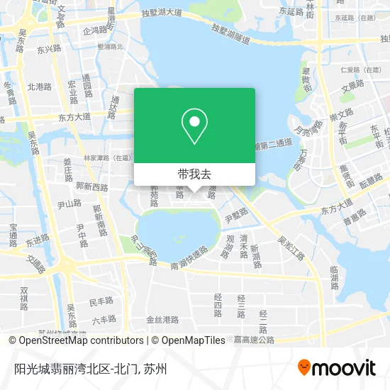 阳光城翡丽湾北区-北门地图