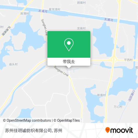 苏州佳诩诚纺织有限公司地图