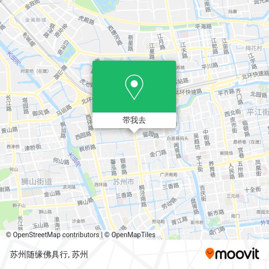 苏州随缘佛具行地图