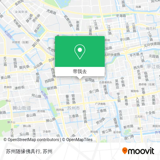 苏州随缘佛具行地图
