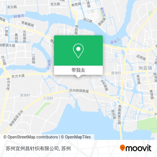 苏州宜州昌针织有限公司地图