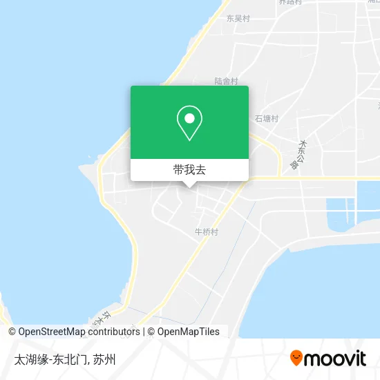 太湖缘-东北门地图