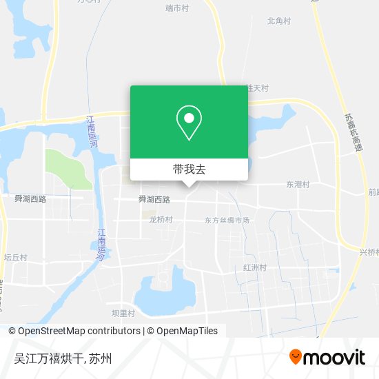 吴江万禧烘干地图