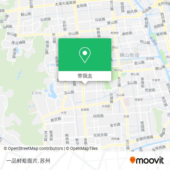 一品鲜烩面片地图