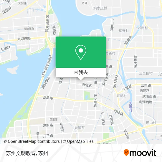 苏州文朗教育地图