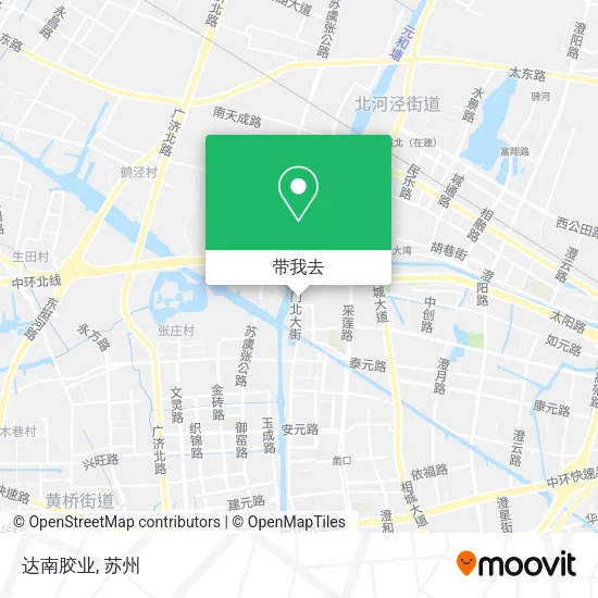 达南胶业地图