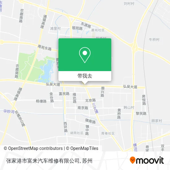 张家港市富来汽车维修有限公司地图