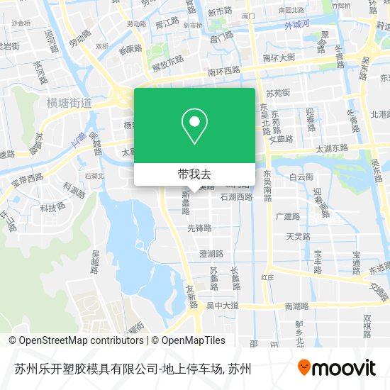 苏州乐开塑胶模具有限公司-地上停车场地图