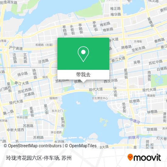 玲珑湾花园六区-停车场地图