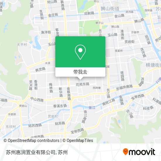 苏州惠润置业有限公司地图