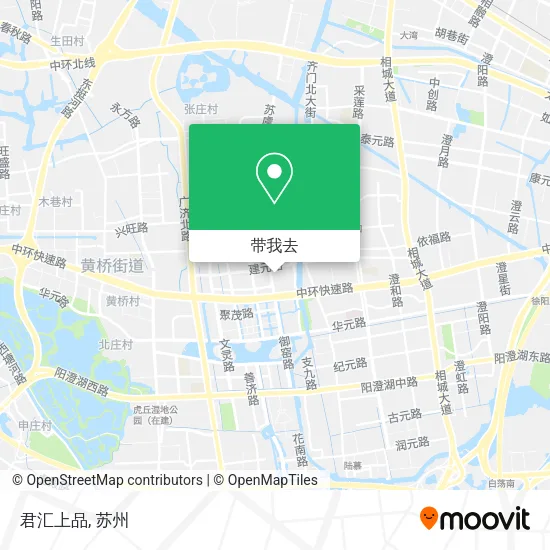 君汇上品地图