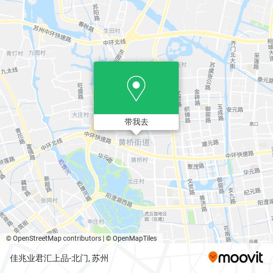 佳兆业君汇上品-北门地图