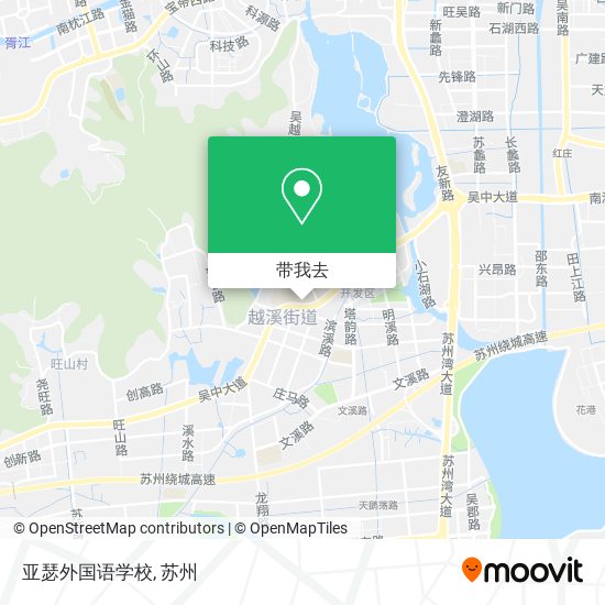 亚瑟外国语学校地图