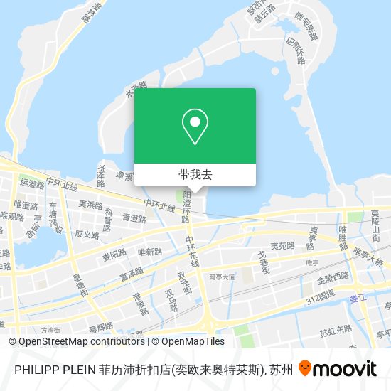 PHILIPP PLEIN 菲历沛折扣店(奕欧来奥特莱斯)地图