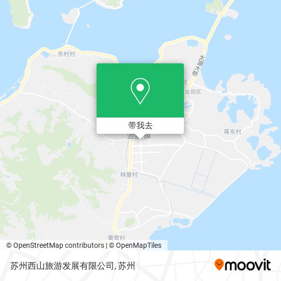 苏州西山旅游发展有限公司地图