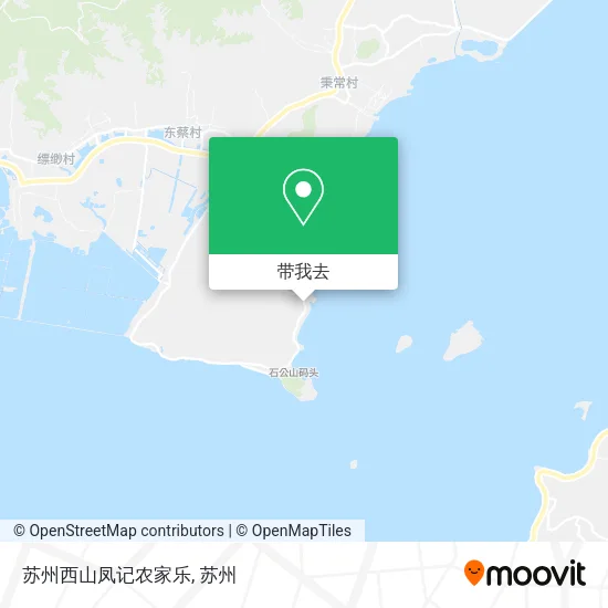 苏州西山凤记农家乐地图