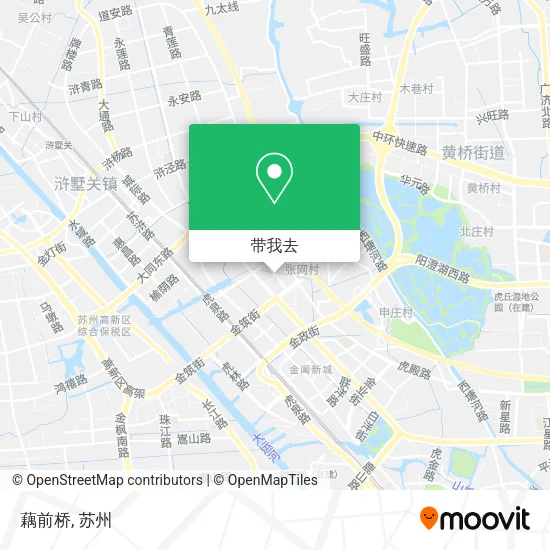 藕前桥地图