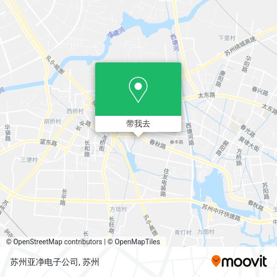 苏州亚净电子公司地图