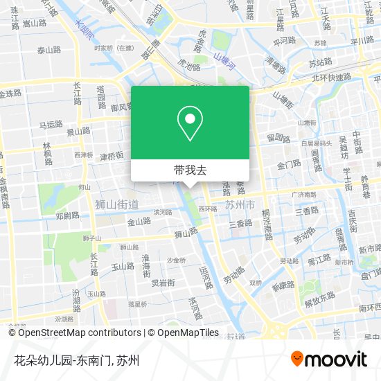 花朵幼儿园-东南门地图