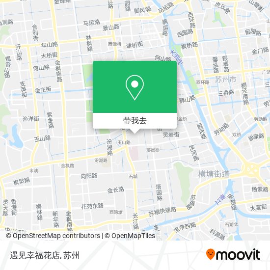 遇见幸福花店地图