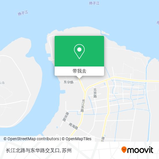 长江北路与东华路交叉口地图