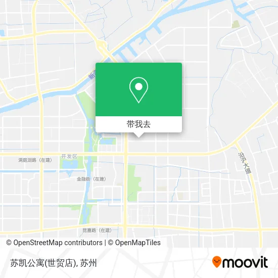 苏凯公寓(世贸店)地图