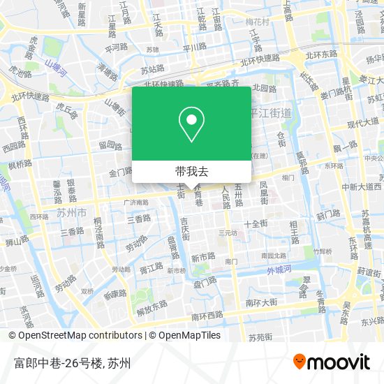富郎中巷-26号楼地图