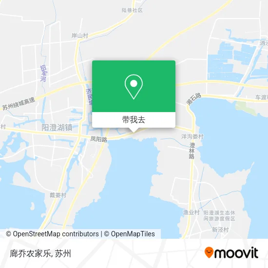 廊乔农家乐地图