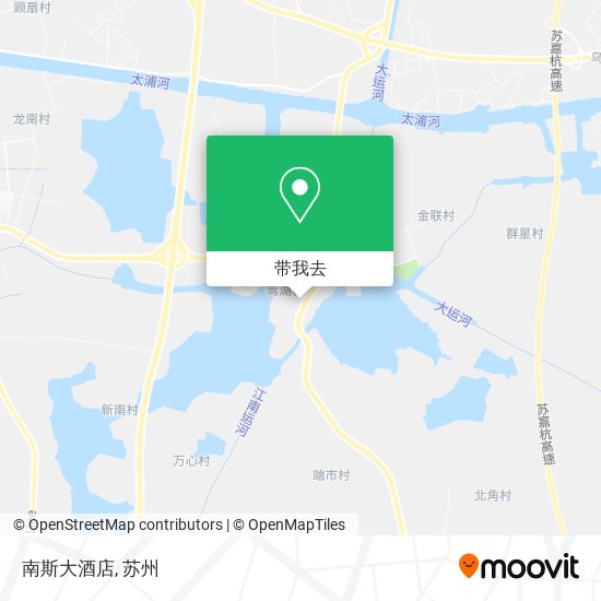 南斯大酒店地图