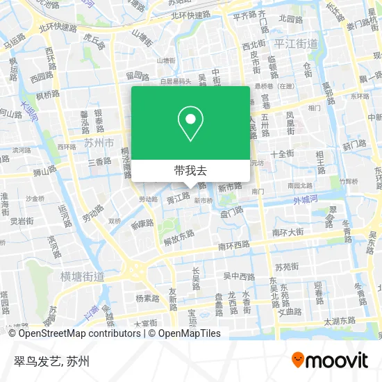 翠鸟发艺地图
