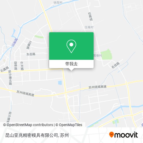 昆山亚兆精密模具有限公司地图