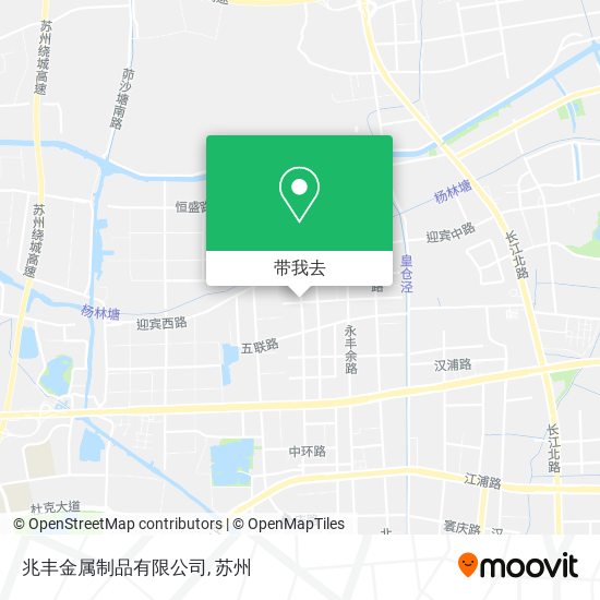 兆丰金属制品有限公司地图