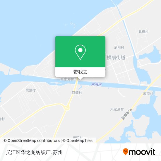 吴江区华之龙纺织厂地图