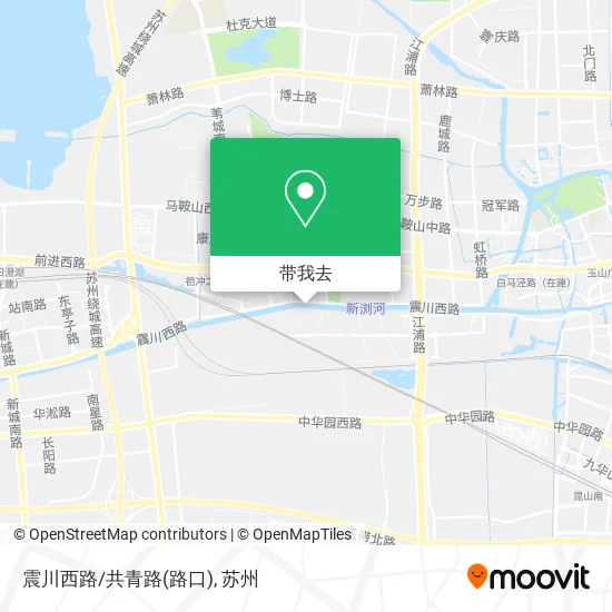 震川西路/共青路(路口)地图
