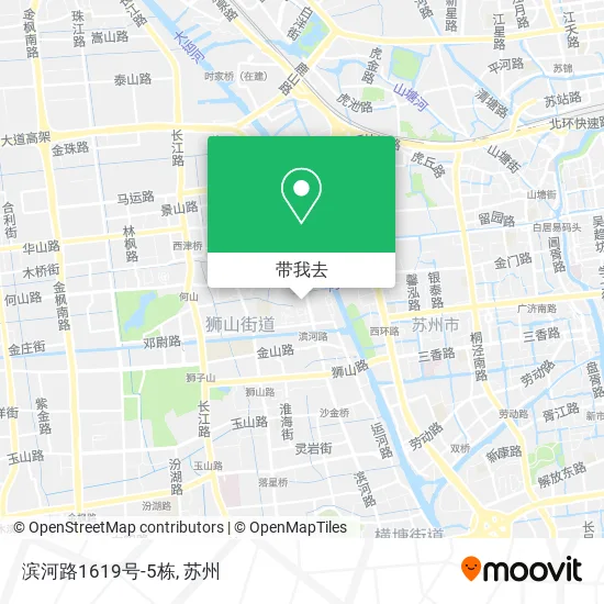滨河路1619号-5栋地图
