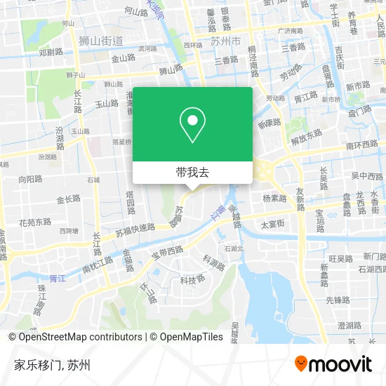 家乐移门地图