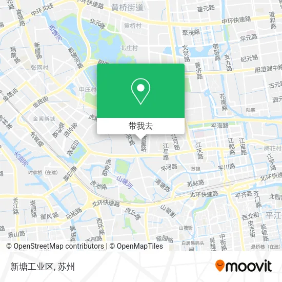 新塘工业区地图