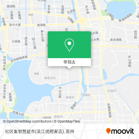 社区集智慧超市(吴江优橙家店)地图