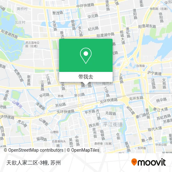 天欲人家二区-3幢地图